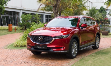 Bảng giá xe Mazda tháng 6/2024: Mazda CX-8 được giảm 10 triệu đồng