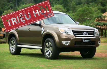 Ford Việt Nam thực hiện liền hai đợt triệu hồi xe