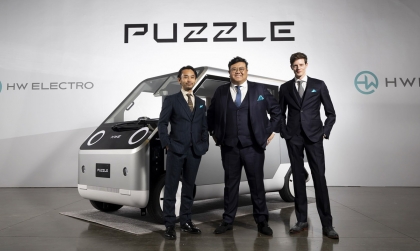 Xe Xanh: HW Electro Puzzle – xe điện sạc bằng năng lượng mặt trời của Nhật Bản khởi nghiệp tại Mỹ