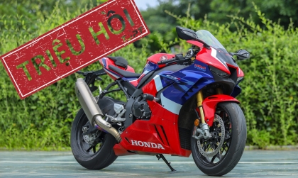Thế giới 2 bánh: Triệu hồi Honda CBR1000RR-R tại Việt Nam vì rò rỉ dầu động cơ