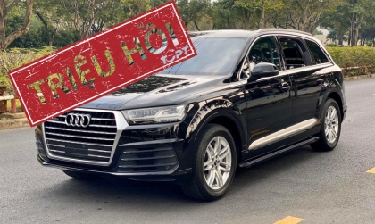 Lỗi bu-lông, xe không chuẩn lái, Audi Việt Nam phải triệu hồi