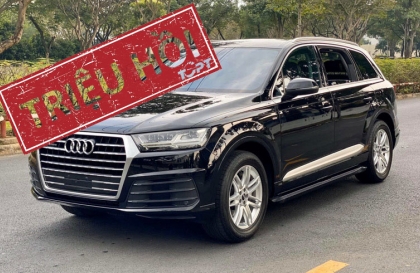 Lỗi bu-lông, xe không chuẩn lái, Audi Việt Nam phải triệu hồi