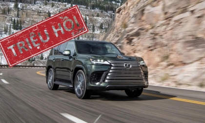 Triệu hồi Lexus LX 600 do lỗi hộp số