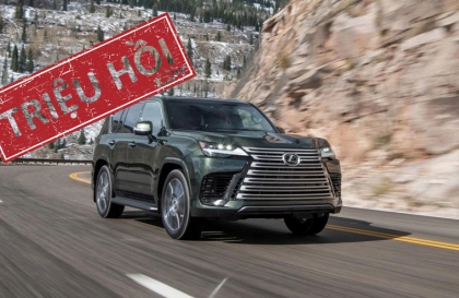 Triệu hồi Lexus LX 600 do lỗi hộp số