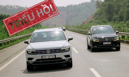 375 chiếc Volkswagen Tiguan tại Việt Nam có nguy cơ gãy lò xo giảm xóc sau