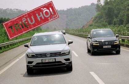 375 chiếc Volkswagen Tiguan tại Việt Nam có nguy cơ gãy lò xo giảm xóc sau
