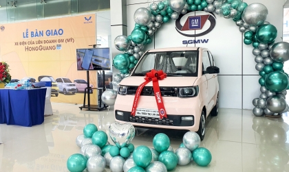 Ra mắt tháng 6, hết tháng 9/2023 những chiếc Wuling HongGuang MiniEV đầu tiên đến tay khách hàng