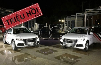 Triệu hồi Audi Q5 TFSI Quattro tại Việt Nam