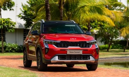 KIA Sonet 2024 có mặt: Nâng cấp nhẹ và giấu kín giá bán