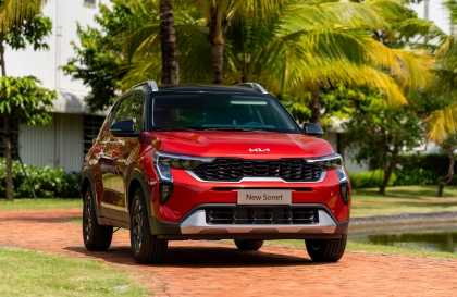 KIA Sonet 2024 có mặt: Nâng cấp nhẹ và giấu kín giá bán