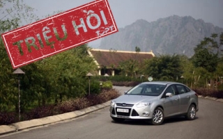 Ford Việt Nam cũng phải triệu hồi xe