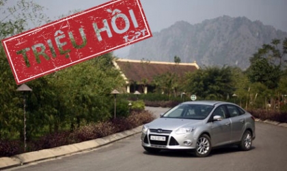 Ford Việt Nam cũng phải triệu hồi xe