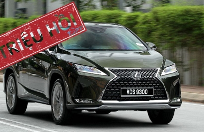 Triệu hồi Lexus RX do vấn đề bơm nhiên liệu