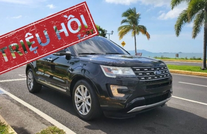 Triệu hồi hơn 2,2 triệu chiếc Ford Explorer trên toàn cầu vì lý nguy cơ rơi thanh trang trí ngoại thất