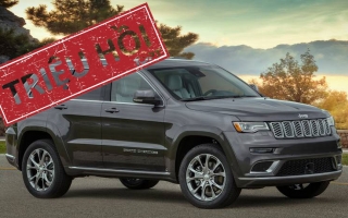 Triệu hồi Jeep Grand Cherokee trên toàn cầu do lỗi đèn hậu