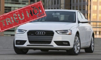 Triệu hồi 181 chiếc Audi A4 tại Việt Nam