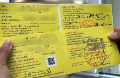 Kiến nghị bỏ phạt chủ xe máy không mua bảo hiểm