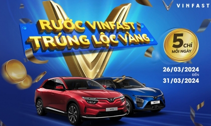 Xe Xanh: Cơ hội vàng trúng thưởng khi mua ô tô điện VinFast cuối tháng 3/2024
