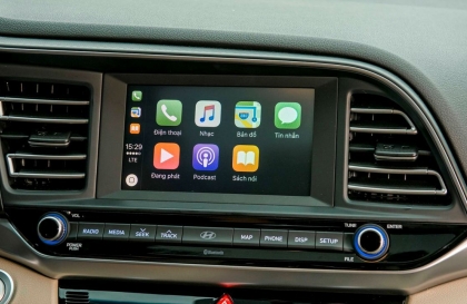 Cho em hỏi về kết nối apple carplay trên Elantra