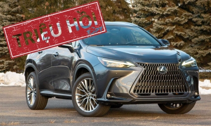 Triệu hồi Lexus NX350 tại Việt Nam