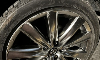 Xử lý thế nào với mâm xe Mazda6 bị xước?