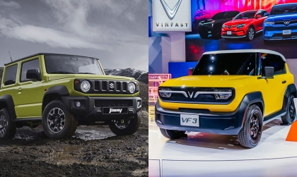Khám phá Suzuki Jimny và VinFast VF 3 - Những cái tên mới trong 