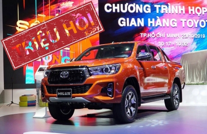 Triệu hồi Toyota Hilux vì rò rỉ nhiên liệu