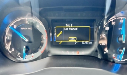 Ford Ranger bị hiện lỗi này là sao ạ?