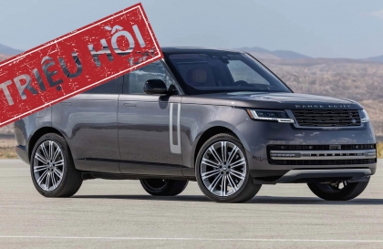 Triệu hồi Range Rover do lỗi cụm đèn trước