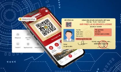 Không có chuyện GPLX trên VneID có thể thay thế GPLX bằng vật liệu PET