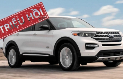 Triệu hồi Ford Explorer do lỗi ắc quy