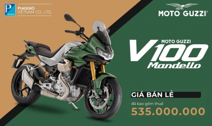 Thế giới 2 bánh: Moto Guzzi V100 Mandello ra mắt tại Việt Nam trong ồn ào triệu hồi vì gãy giảm xóc