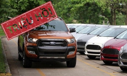 Ford Ranger có nguy cơ bung cửa khi đang chạy - Triệu hồi hơn 10.000 xe tại Việt Nam