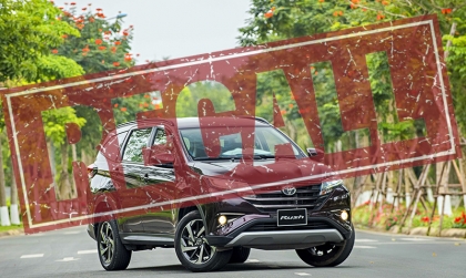 Triệu hồi Toyota Rush và Toyota Avanza do lỗi bơm xăng