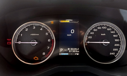 Subaru Forester thay ắc-quy hiện lỗi check-engine