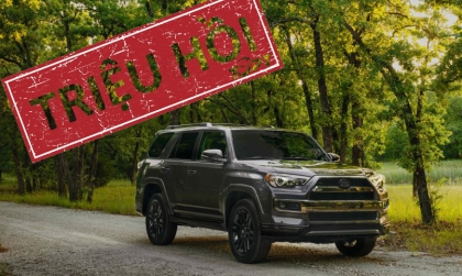 Triệu hồi Toyota 4Runner 2022 vì lỗi hệ thống đèn pha bị lỗi