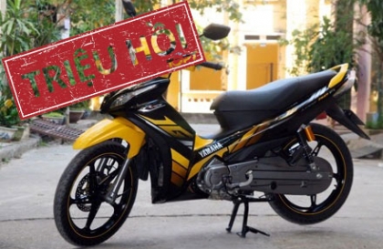 Yamaha Việt Nam triệu hồi hơn 35.000 xe