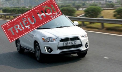 Mitsubishi triệu hồi hơn 4.200 xe tại Việt Nam