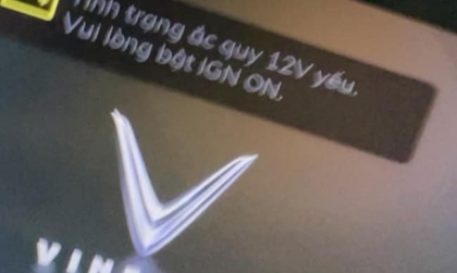 VinFast VF 5 báo lỗi này phải xử lý thế nào?