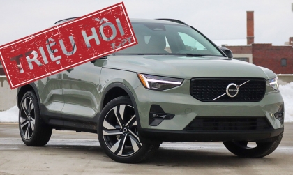 Triệu hồi Volvo XC40 do nguy cơ rò rỉ dầu
