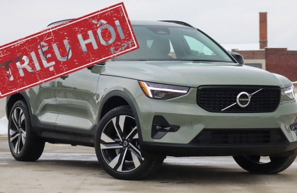 Triệu hồi Volvo XC40 do nguy cơ rò rỉ dầu