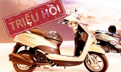 Triệu hồi hơn 31.600 chiếc Yamaha Acruzo tại Việt Nam