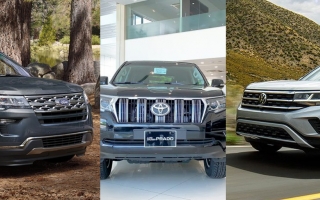 Lựa chọn Ford Explorer, Toyota Land Cruiser Prado hay Volkswagen Teramont?