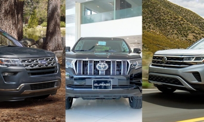 Lựa chọn Ford Explorer, Toyota Land Cruiser Prado hay Volkswagen Teramont?