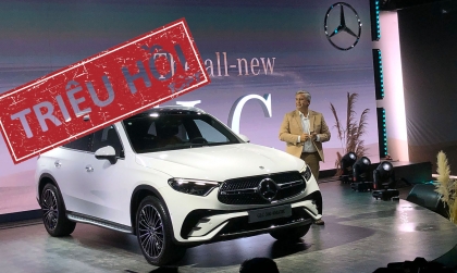 Mercedes-Benz Việt Nam triệu hồi loạt xe GLC và C-Class do lỗi cầu chì