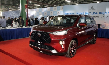 Bảng giá xe Toyota tháng 11: Toyota Veloz Cross ưu đãi 50% lệ phí trước bạ