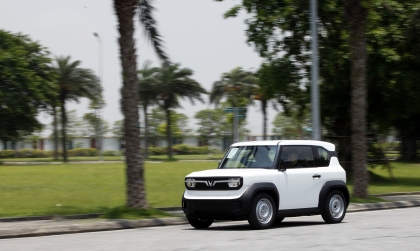 Xe Xanh: Chùm ảnh VinFast VF 3 phiên bản tiên sản xuất trong ngày đầu xuất hiện