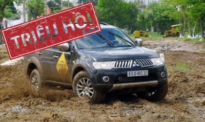 Mitsubishi tại Việt Nam triệu hồi Triton và Pajero Sport