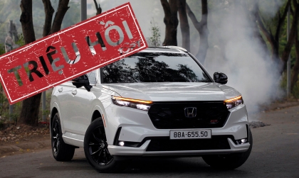 Honda Việt Nam triệu hồi CR-V để thay thế sách hướng dẫn sử dụng