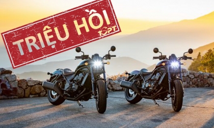 Thế giới 2 bánh: Triệu hồi Honda Rebel vì rò rỉ nước làm mát